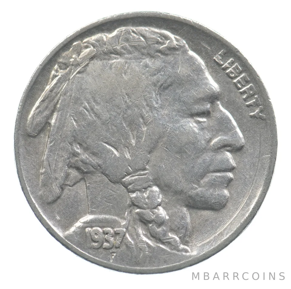 1937 Indian Head Buffalo Nickel *9099