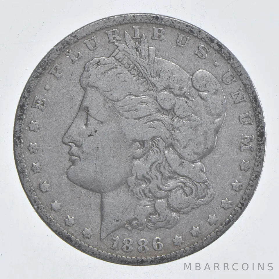 Early - 1886-O Morgan Silver Dollar - 90% US Coin *085