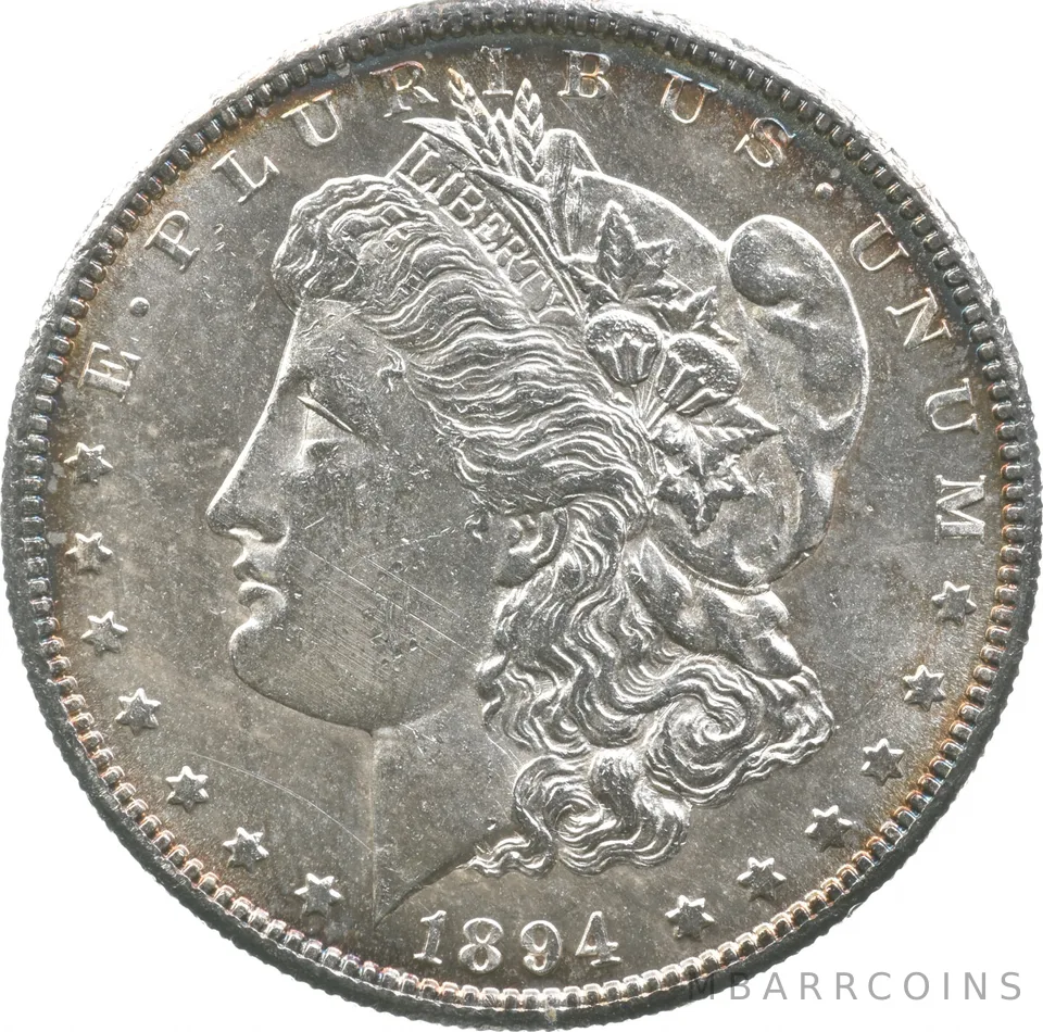 1894-S Morgan Silver Dollar a0681
