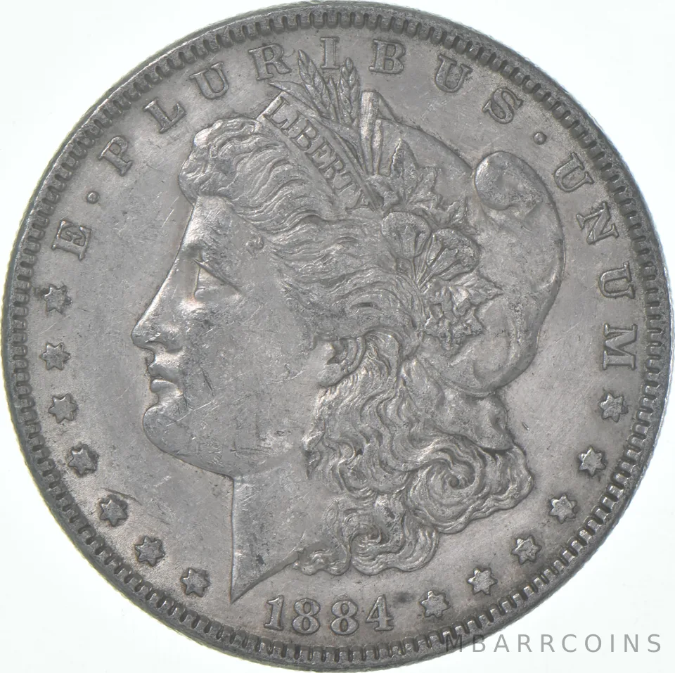 XF 1884 (P) Morgan Silver Dollar (1 coin)