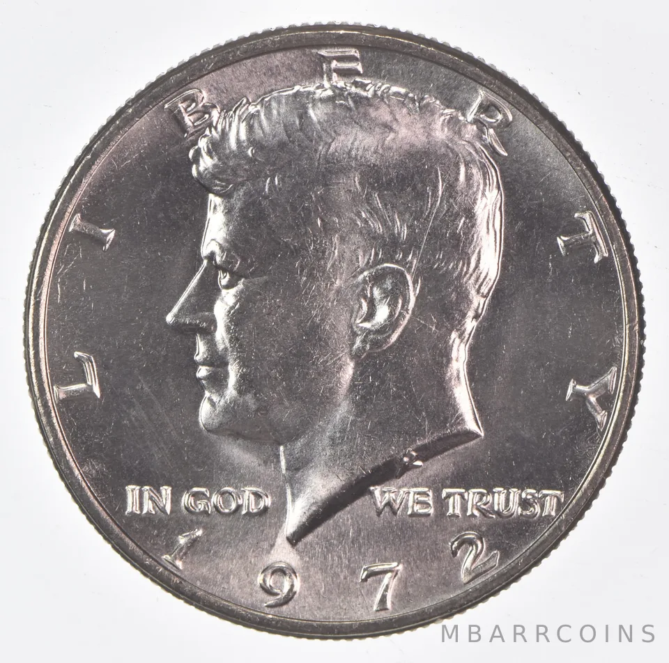 1972 (P) Kennedy Half Dollar Clad Unc