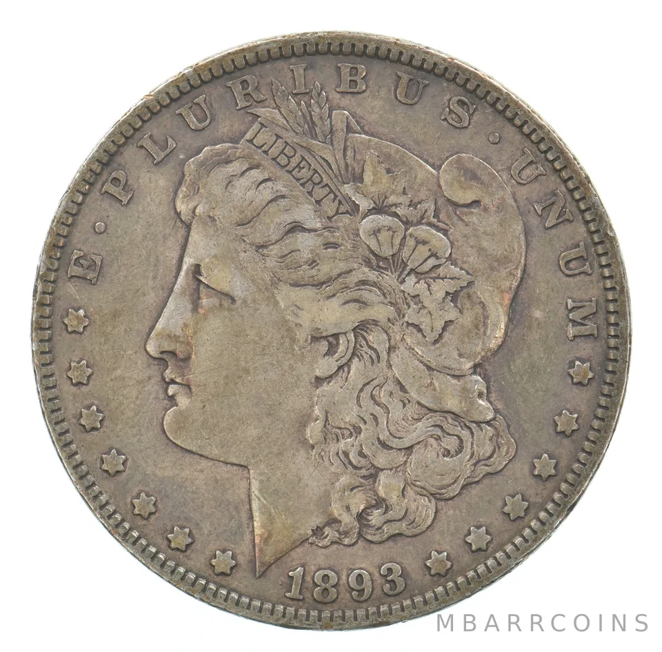 1893 Morgan Silver Dollar Beautiful Tone *5772