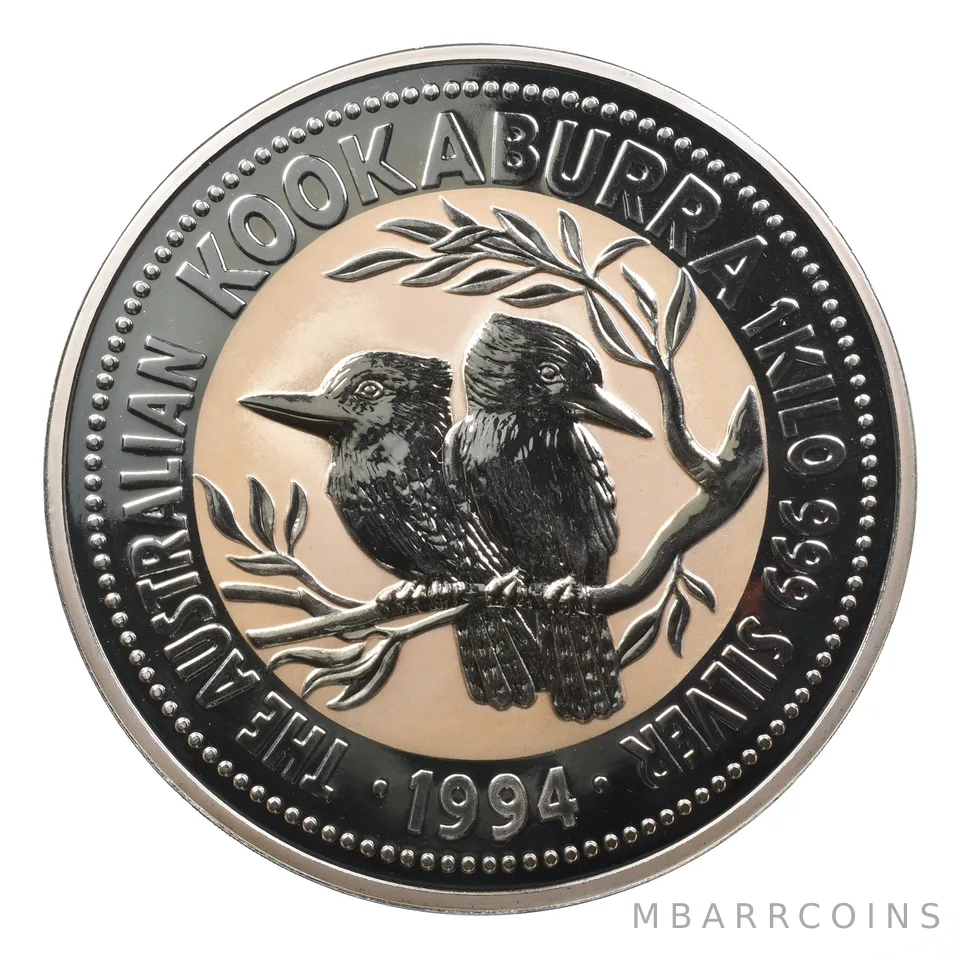1994 Australia 30 Dollars Silver Kookaburra 1 Kilo Silver *2091