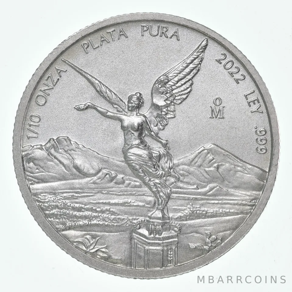 2022 Mo Mexico 1/10 Onza Silver Libertad