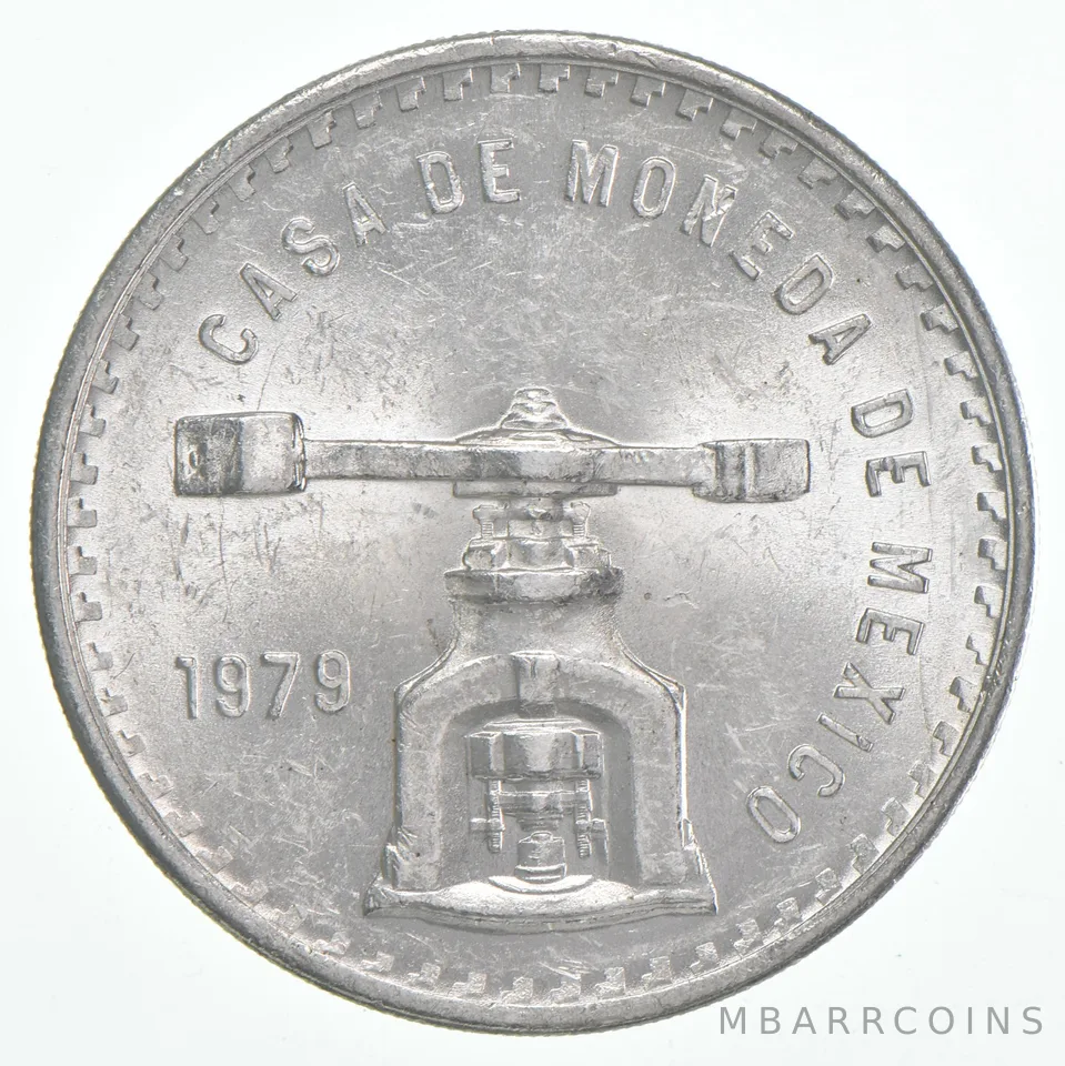 1979 Mo Mexico 1 Onza Casa De Moneda .925 Silver 1 oz BU