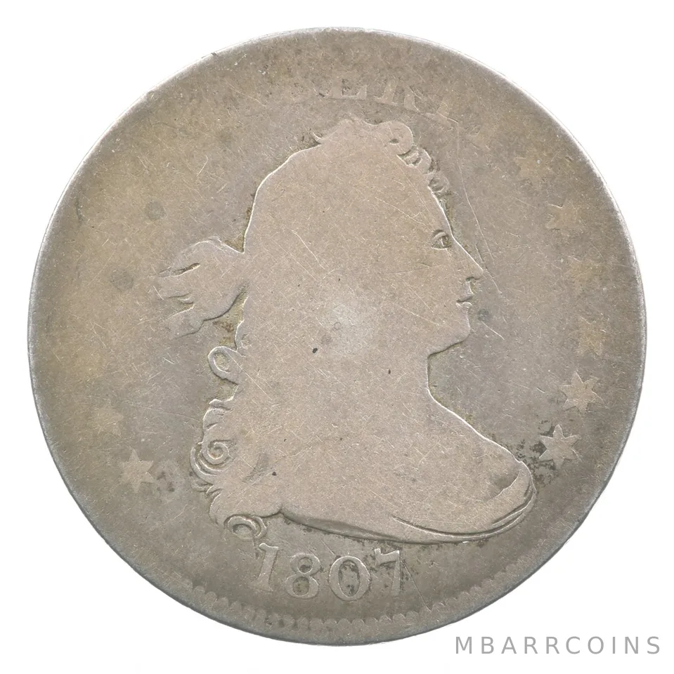 1807 Draped Bust Quarter *6000