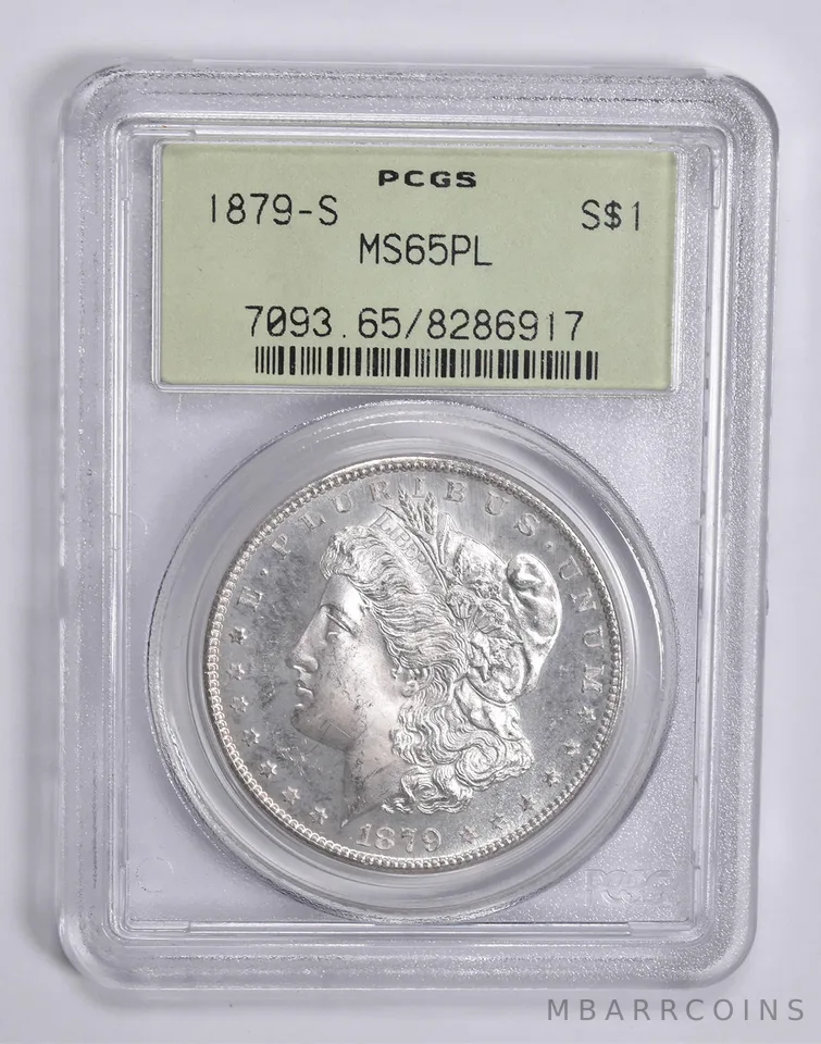 MS65 PL 1879-S Morgan Silver Dollar PCGS OGH Upgrade? *0505