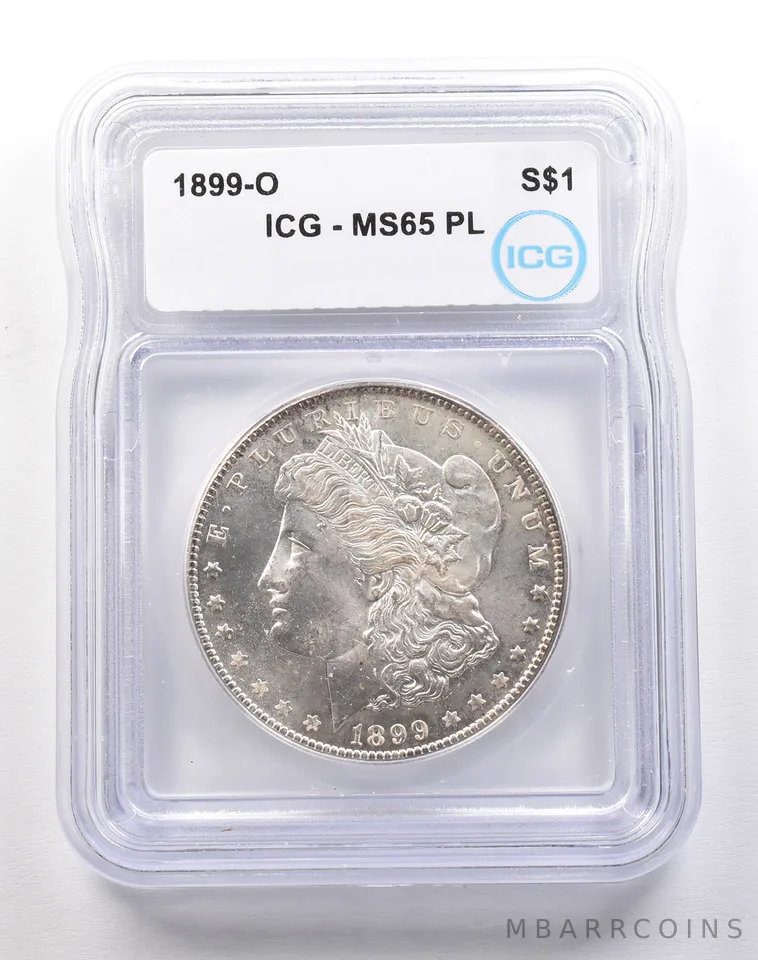 1899-O Morgan Silver Dollar MS65 PL ICG a1784