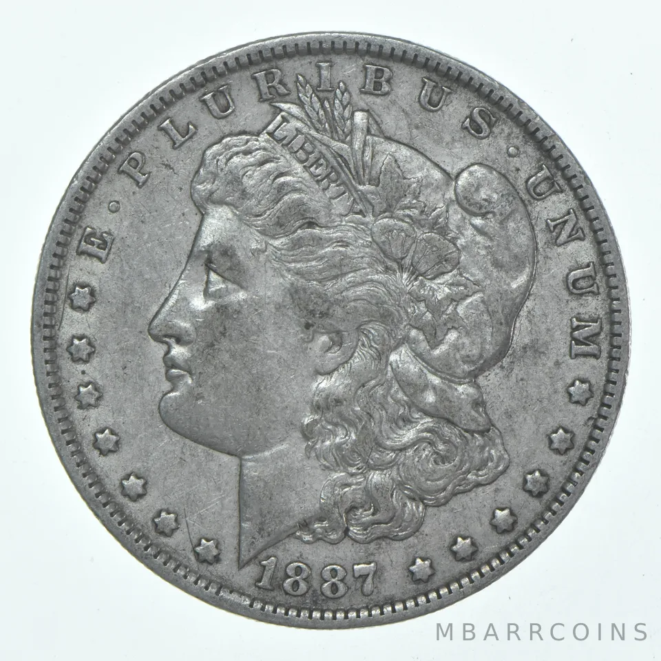 XF 1887-O Morgan Silver Dollar (1 coin)