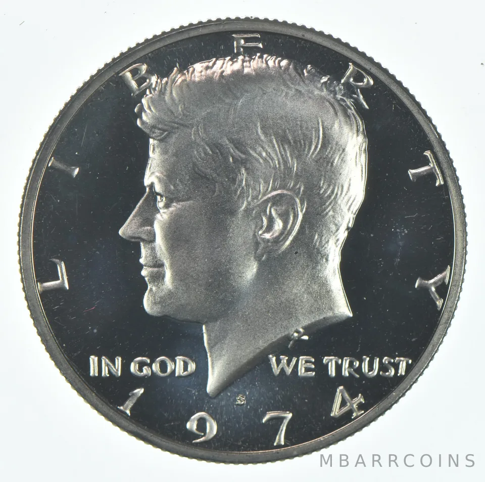 1974-S Kennedy Half Dollar CLAD Proof