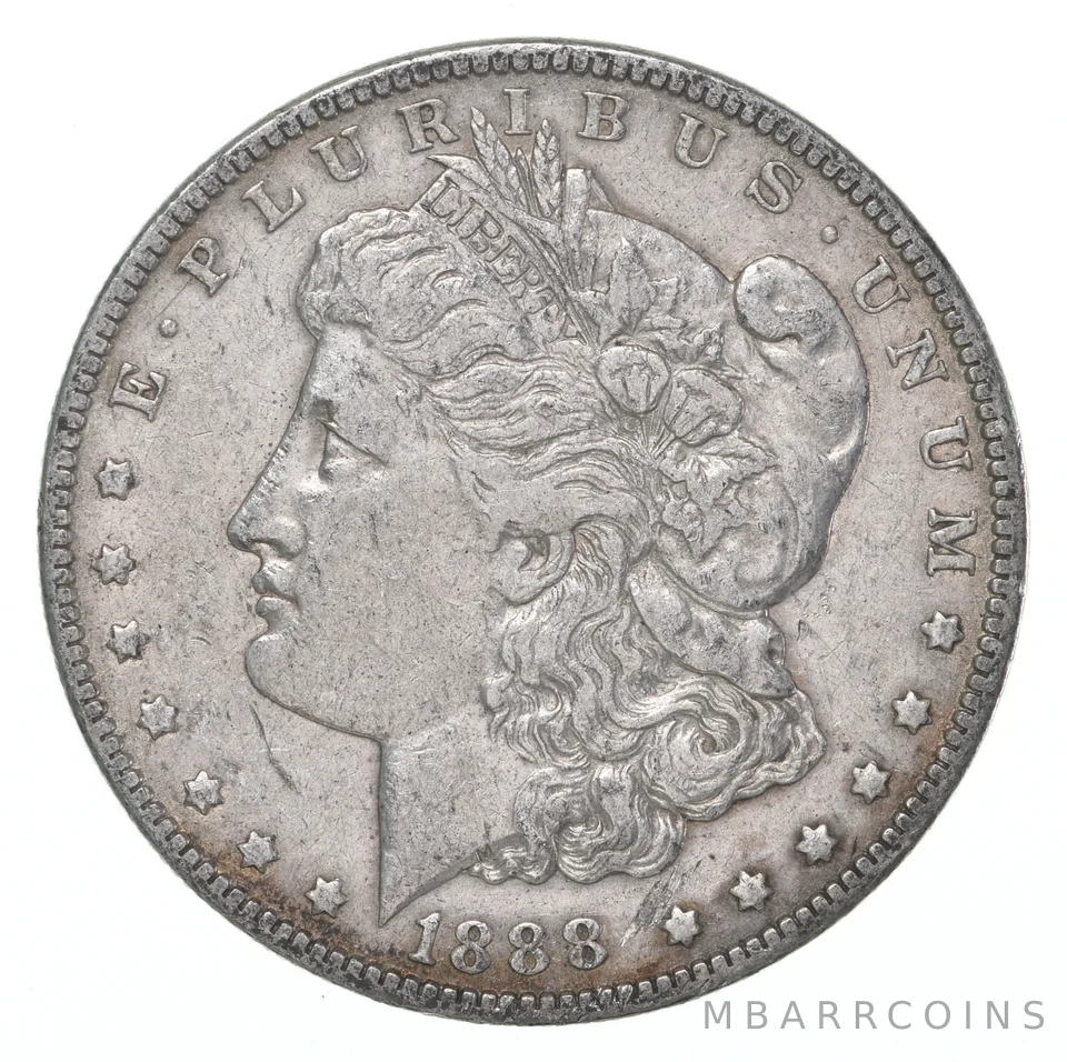 XF 1888-O Morgan Silver Dollar (1 coin)
