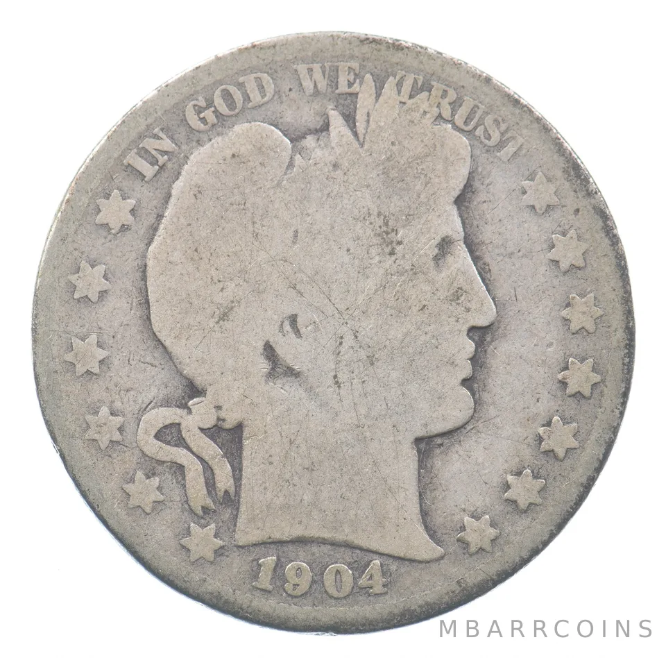 1904-S Barber Half Dollar *2591