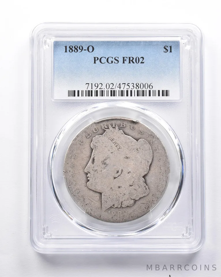 FR02 1889-O Morgan Silver Dollar PCGS Low Ball a6967