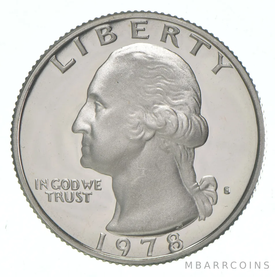 1978-S Washington Quarter CLAD Proof