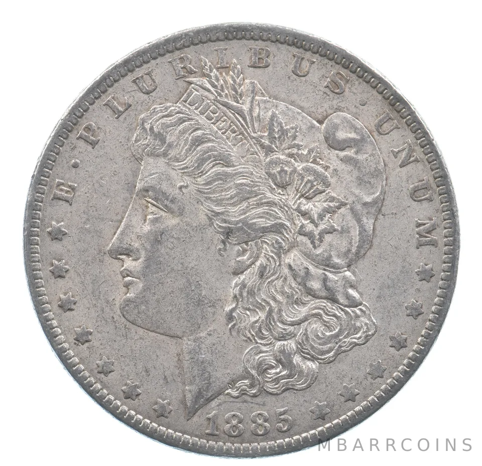 Better 1885-O Morgan Silver Dollar - 90% US Coin - Nice Coin *411