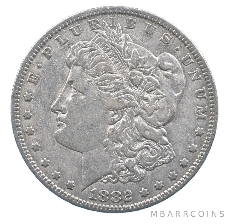 Better 1882-S Morgan Silver Dollar - 90% US Coin - Nice Coin *668