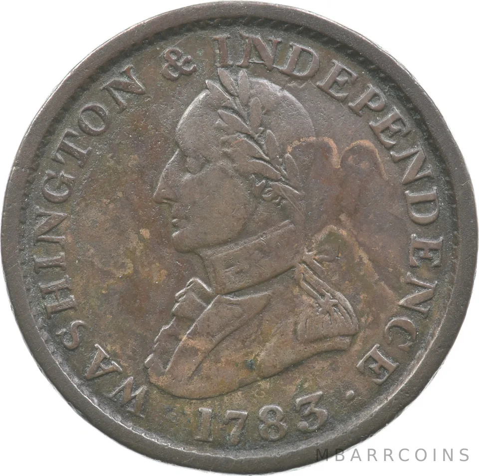 1783 Post-Colonial Washington Token *5696