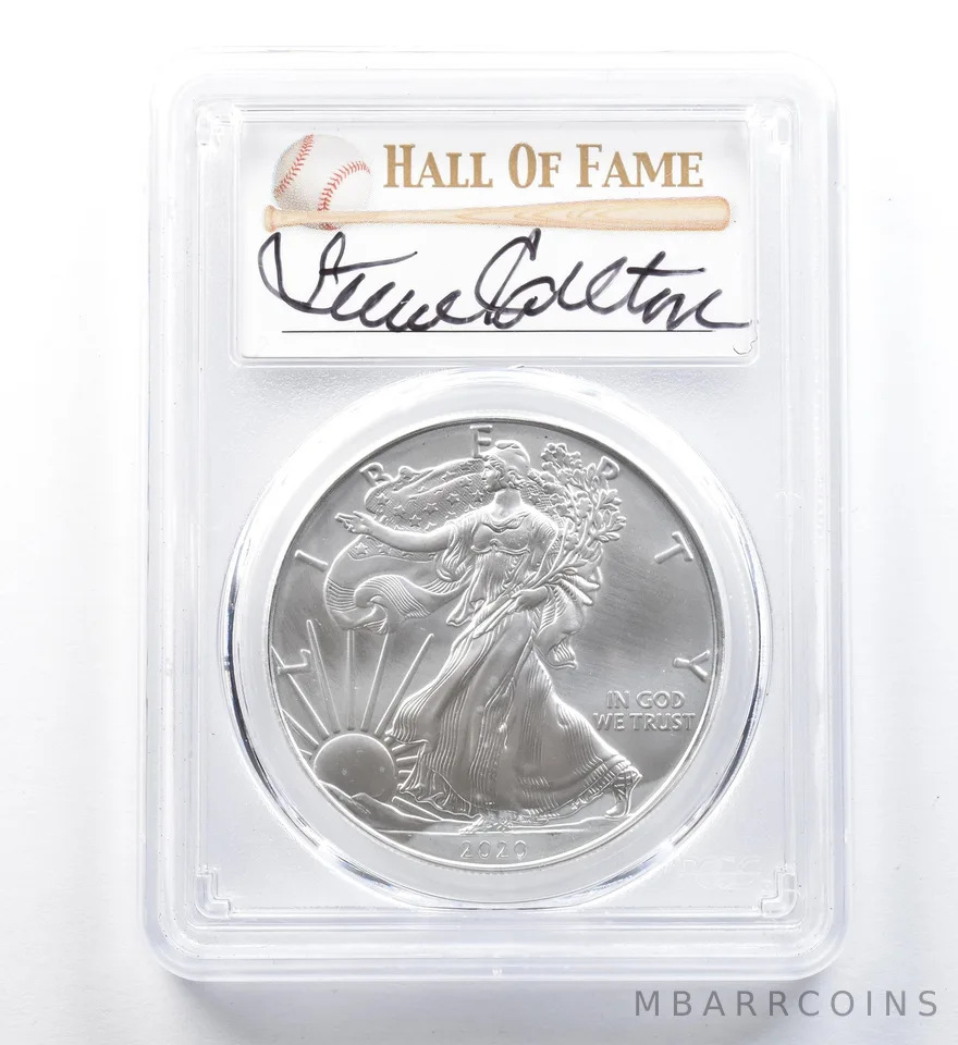 2020 (P) American Silver Eagle Carlton Emergency Issue FDOI MS70 PCGS *1265
