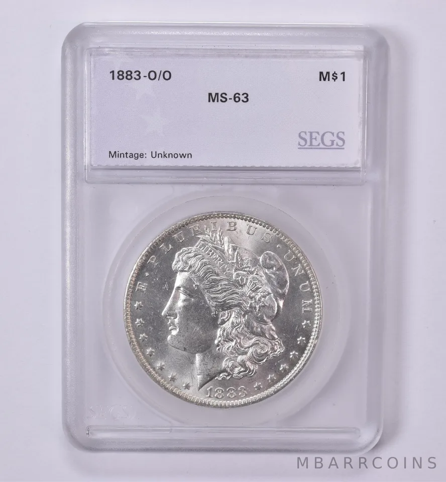 1883-O/O Morgan Silver Dollar *0545