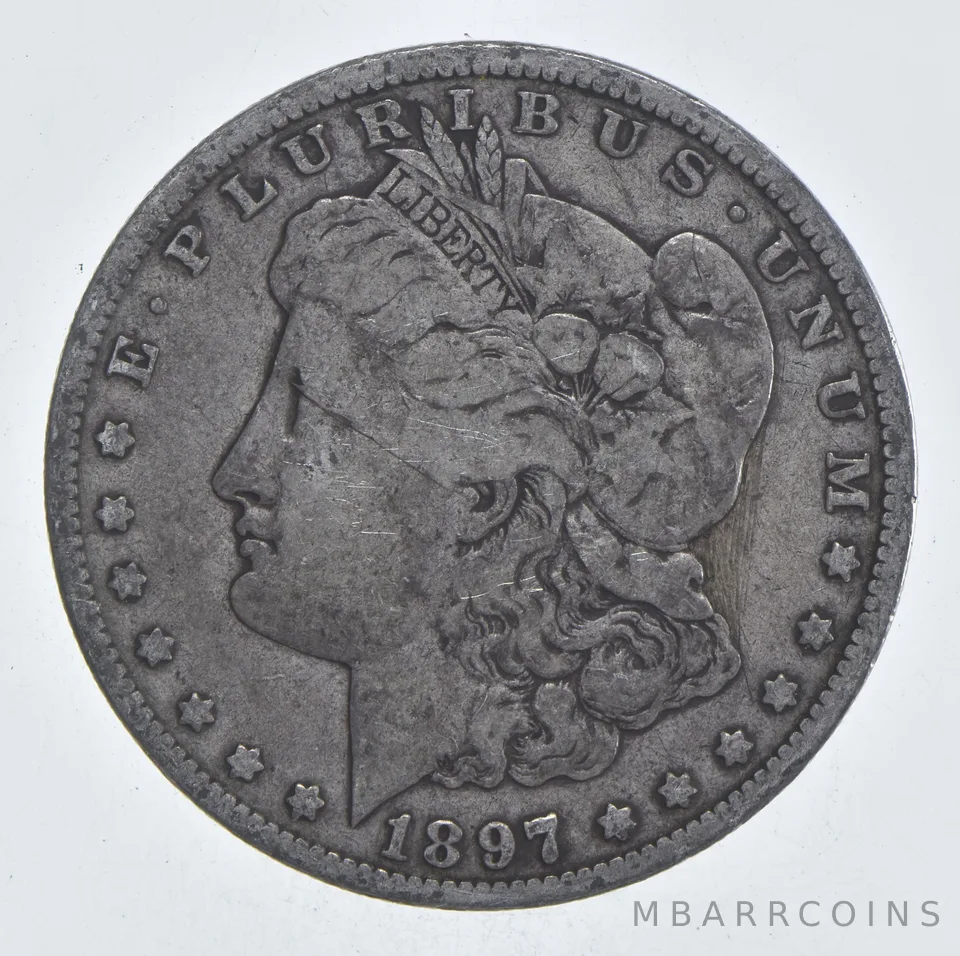 Early - 1897-O Morgan Silver Dollar - 90% US Coin *956