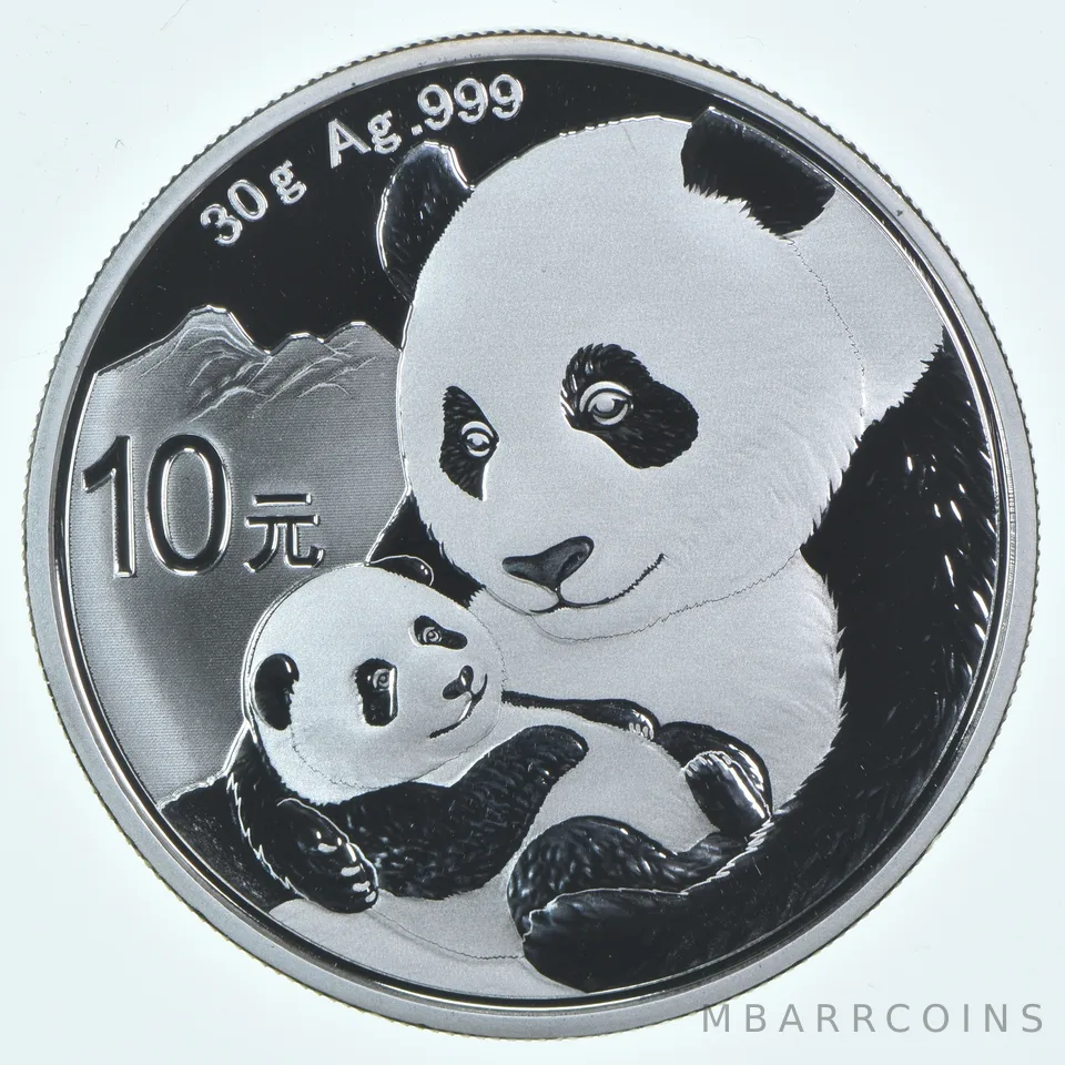 2019 China 10 Yuan Silver Panda 1 Oz Silver