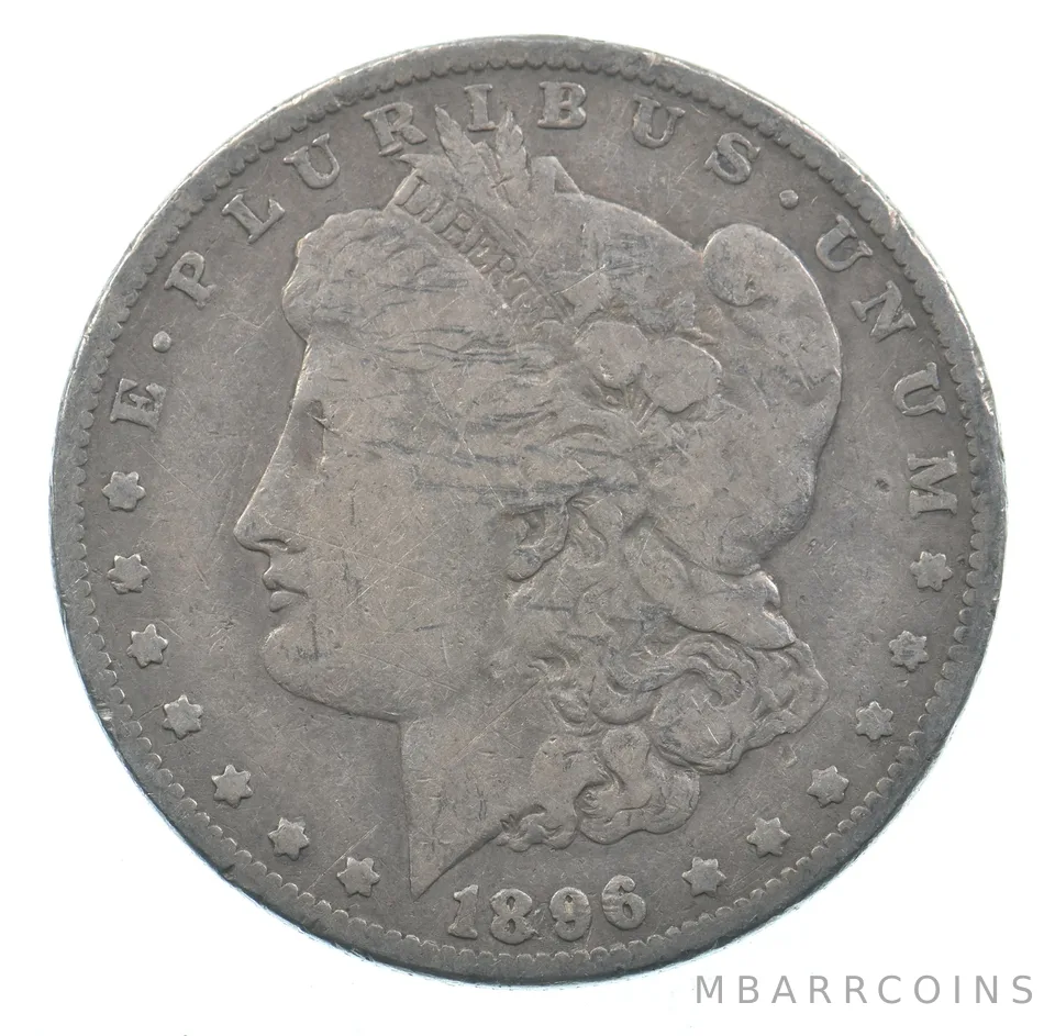 Early - 1896-O Morgan Silver Dollar - 90% US Coin *854