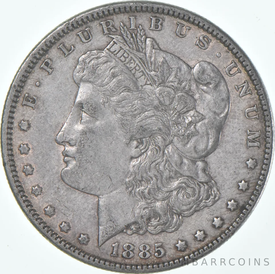 XF 1885 (P) Morgan Silver Dollar (1 coin)