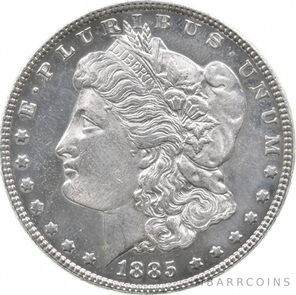1885 Morgan Silver Dollar - Fantastic Contrast *0402