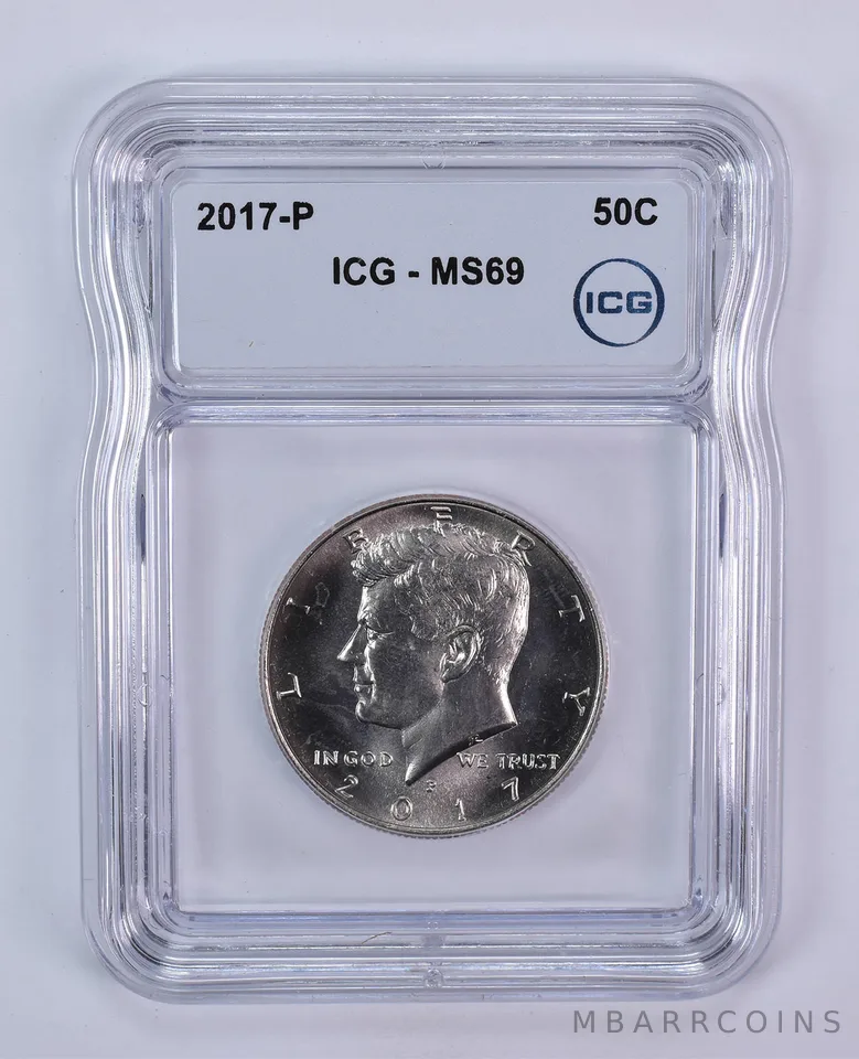 2017-P Kennedy Half Dollar MS69 ICG