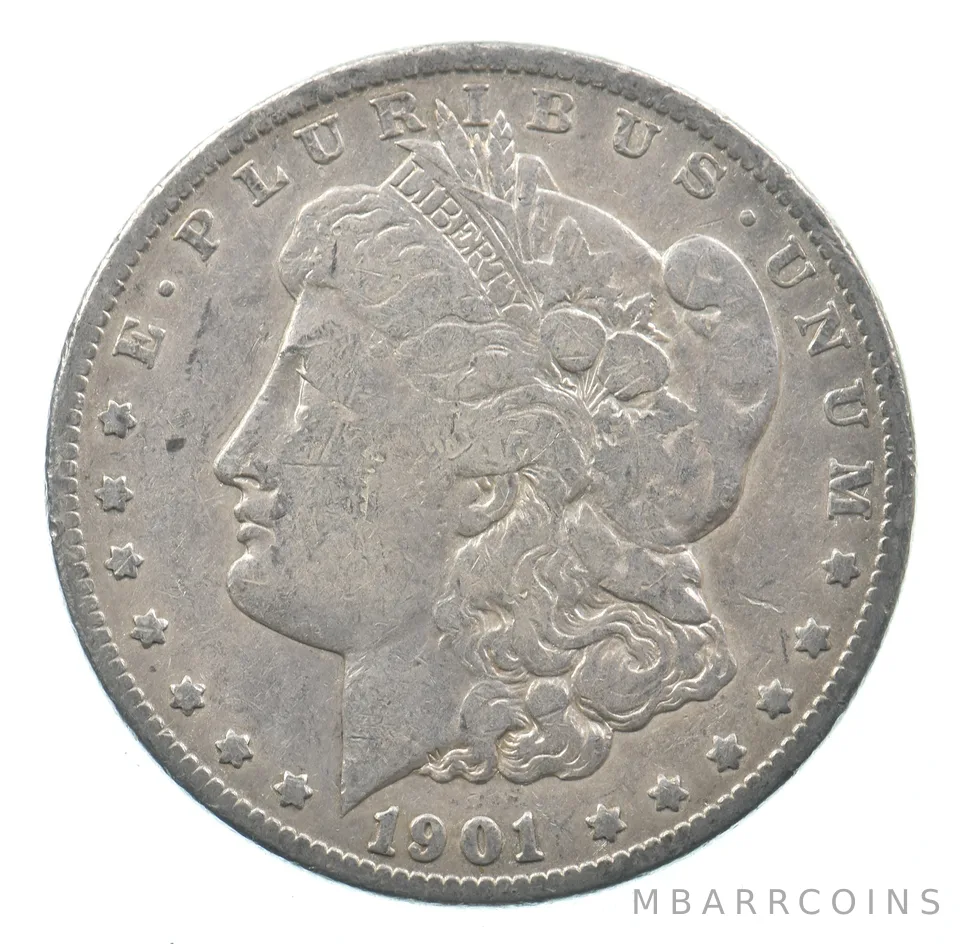 Early - 1901-O Morgan Silver Dollar - 90% US Coin *522