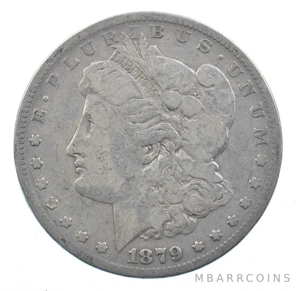Early - 1879-S Morgan Silver Dollar - 90% US Coin *602