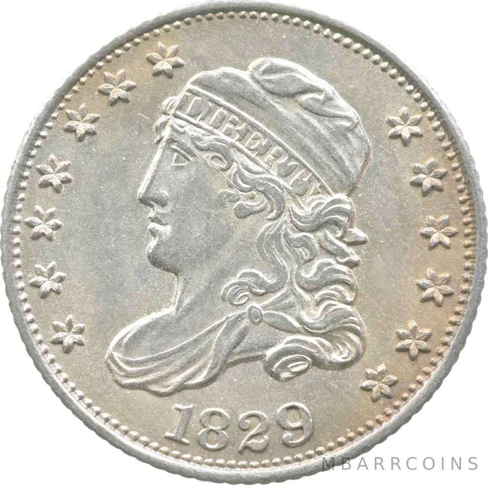 1829 Capped Bust Half Dime a9042