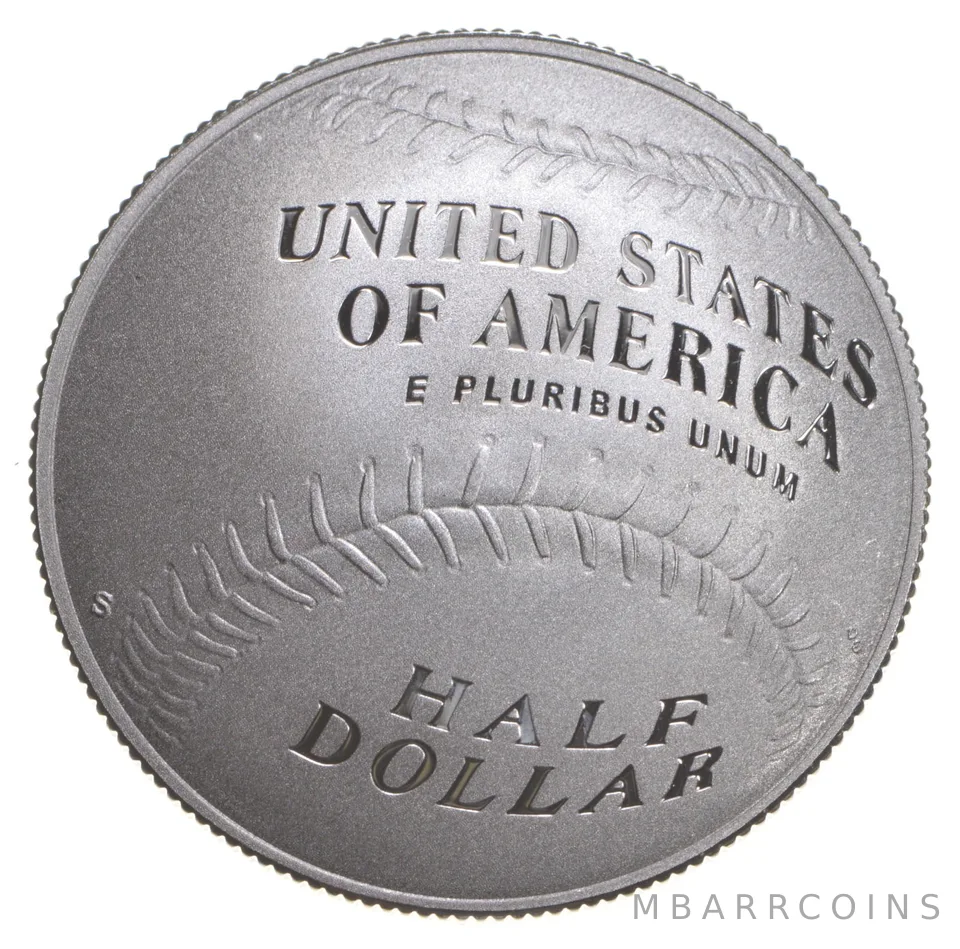 2014 Proof Baseball Hall of Fame Commemorative Half Dollar
