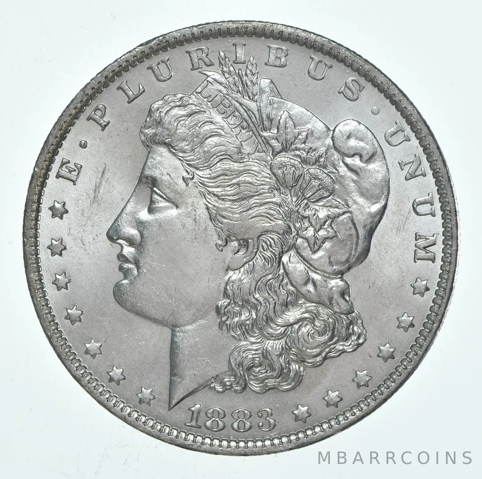 BU/Unc 1883-O Morgan Silver Dollar (1 coin)