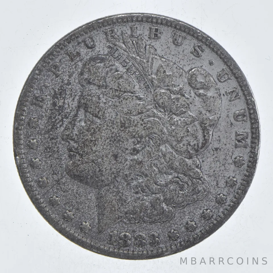 Early - 1883 Morgan Silver Dollar - 90% US Coin *108