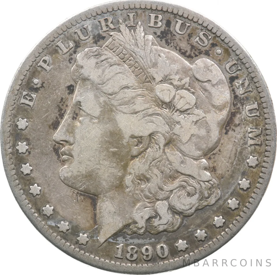 1890-CC Morgan Silver Dollar *2832