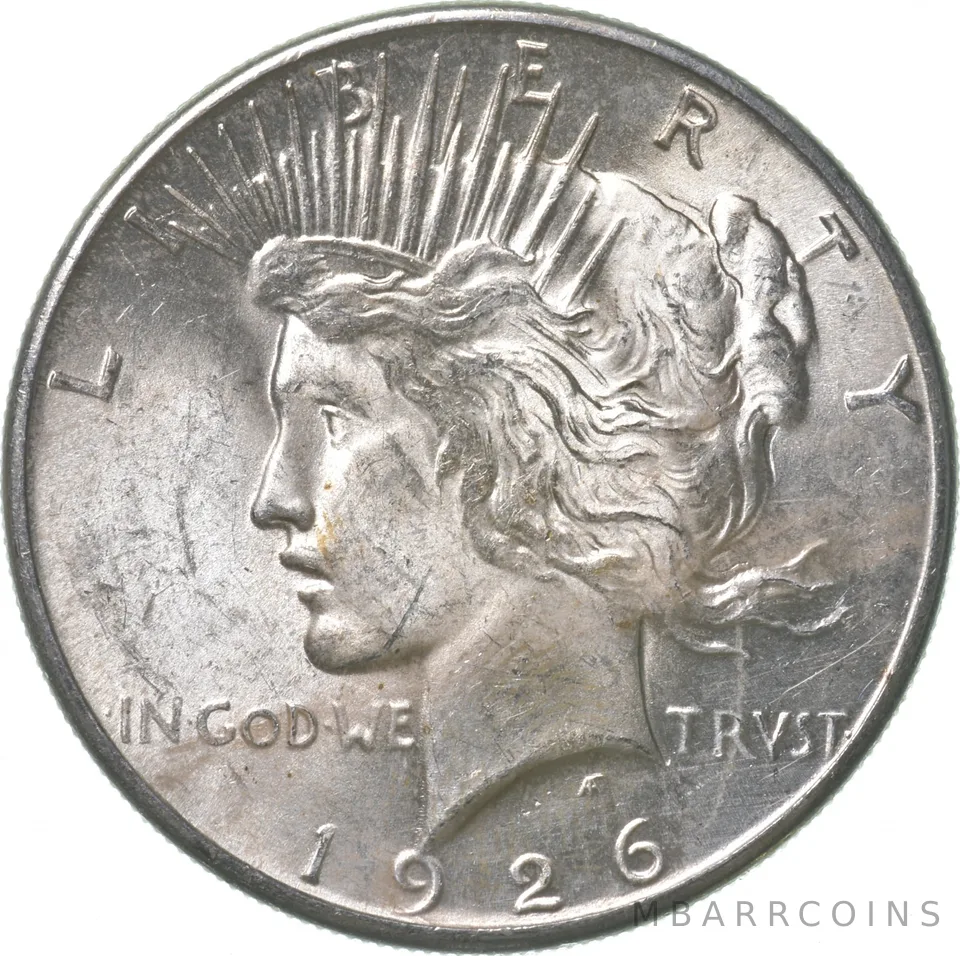 1926-S Peace Silver Dollar a6135