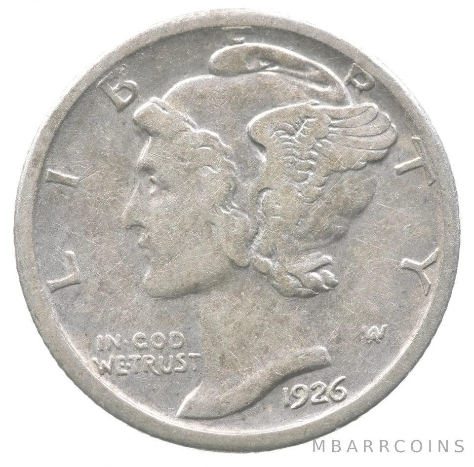 1926-S Mercury Dime *0921