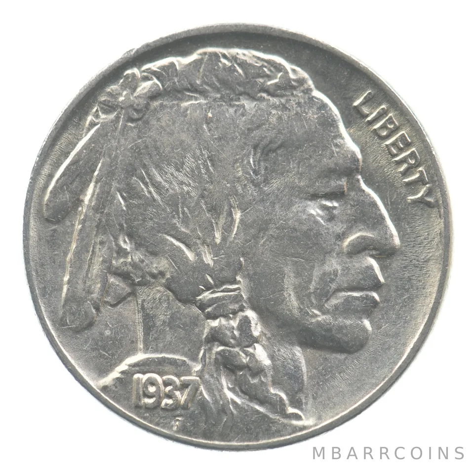 1937 Indian Head Buffalo Nickel *4145