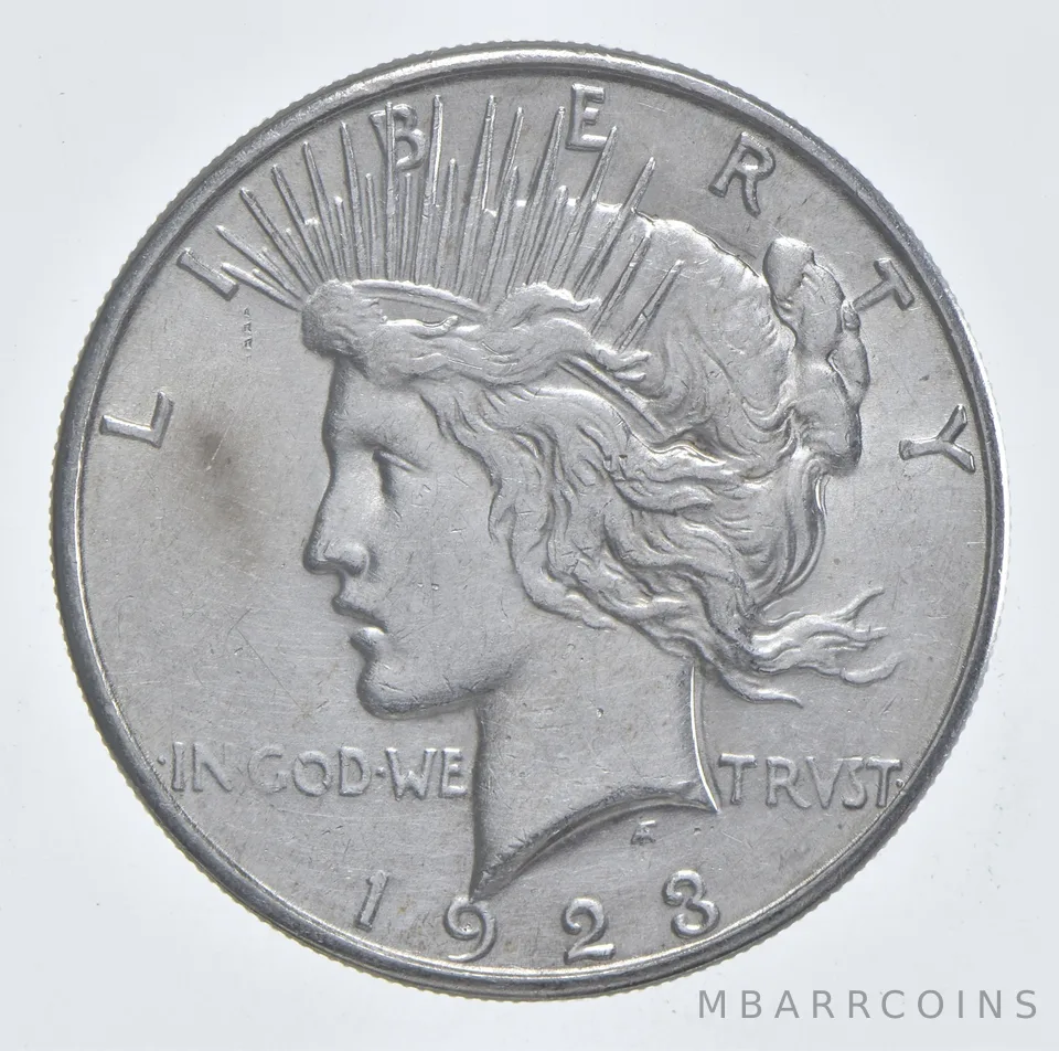 1923-S Peace Silver Dollar Estate Coin Collection *253