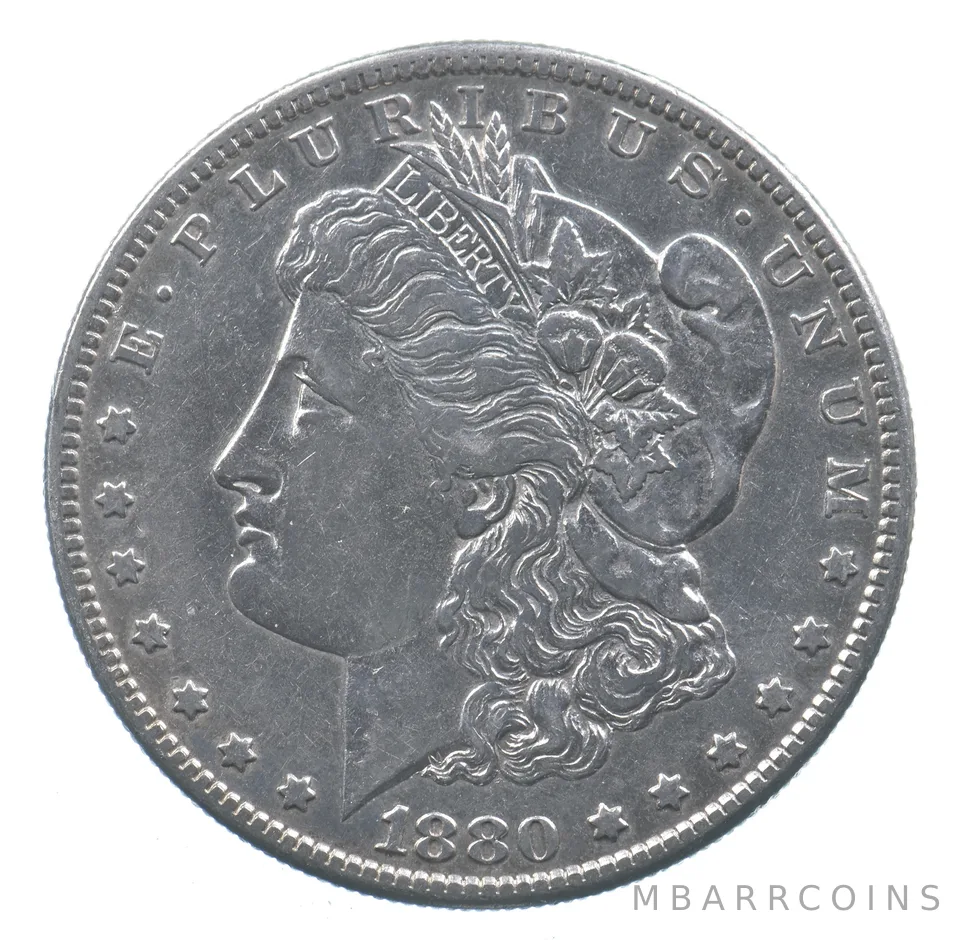Early - 1880-S Morgan Silver Dollar - 90% US Coin *048