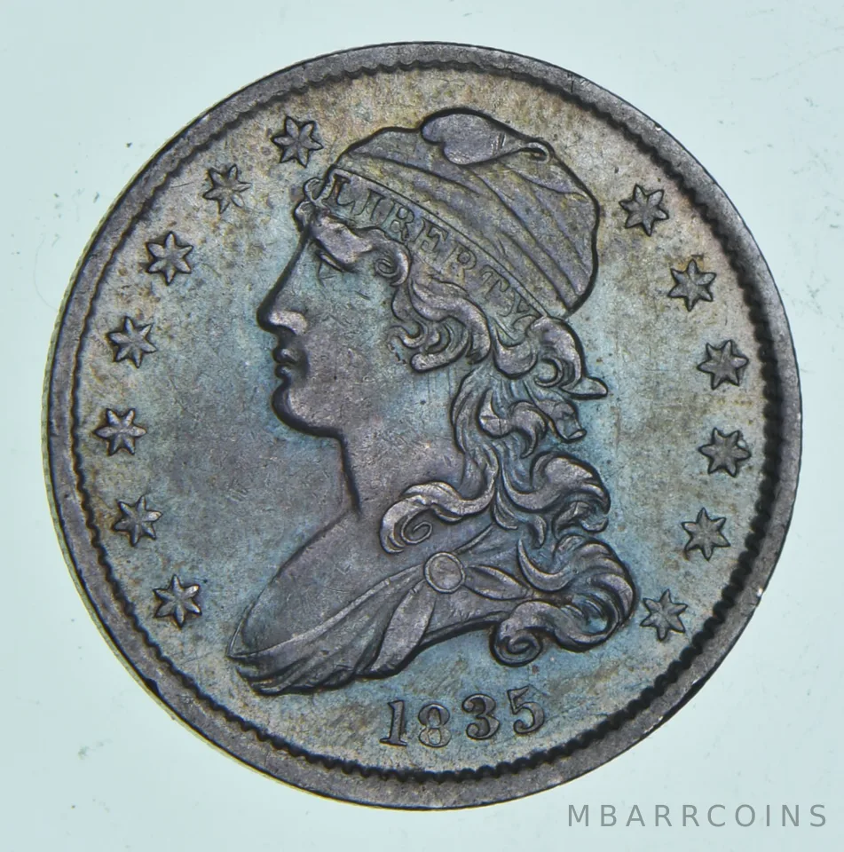 1835 Capped Bust Quarter *4897
