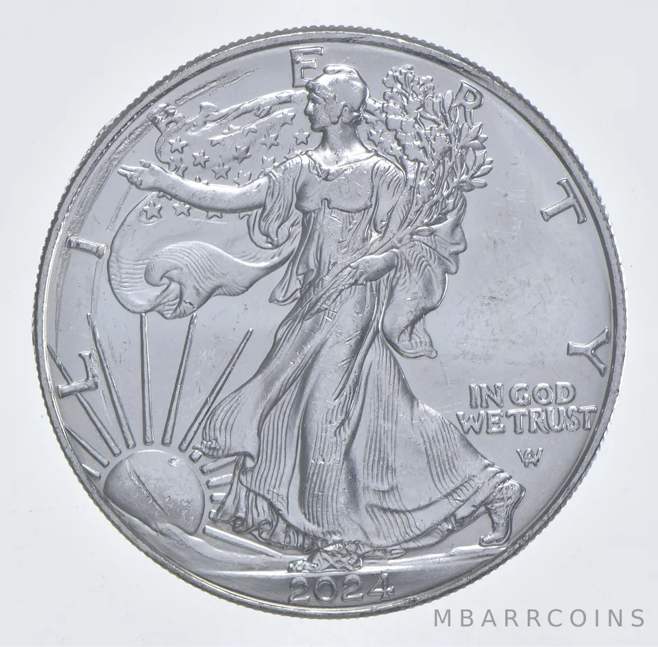 Better Date 2024 American Silver Eagle 1 Troy Oz .999 Fine Silver *422
