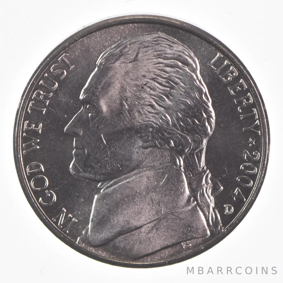 2004-D Jefferson Nickel Unc - Keelboat