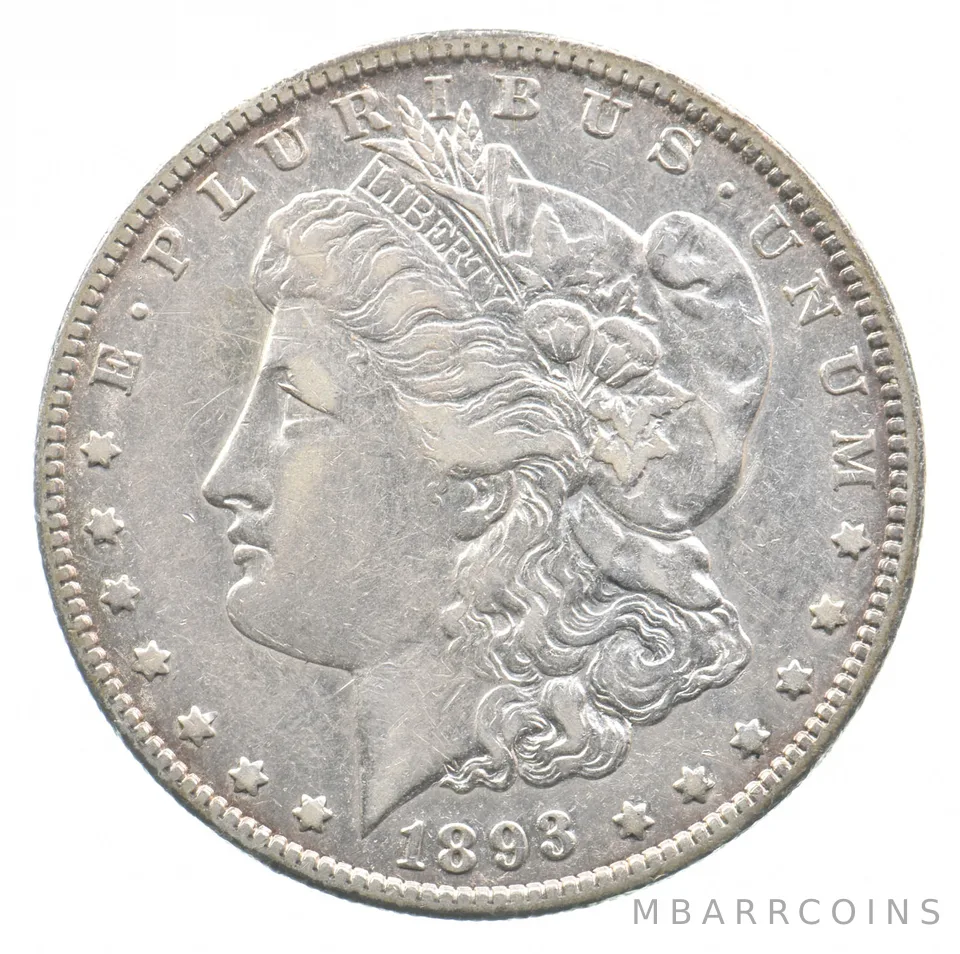 1893-O Morgan Silver Dollar *7577