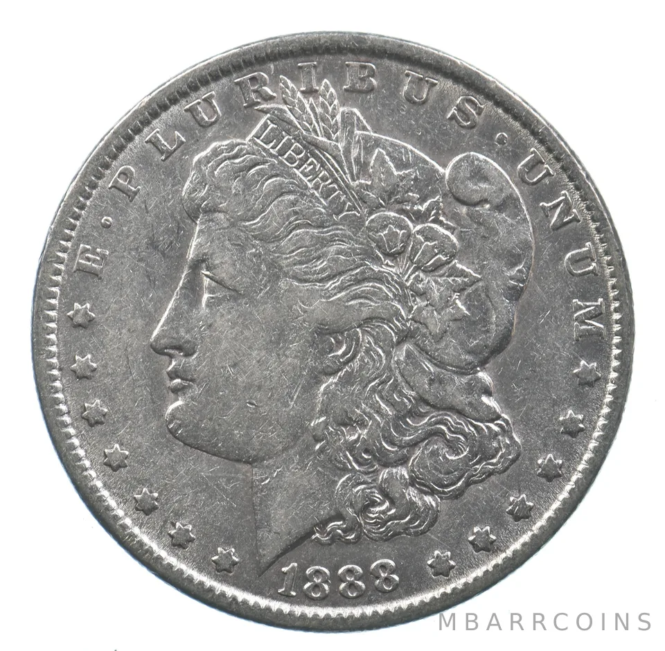 Early - 1888 Morgan Silver Dollar - 90% US Coin *546