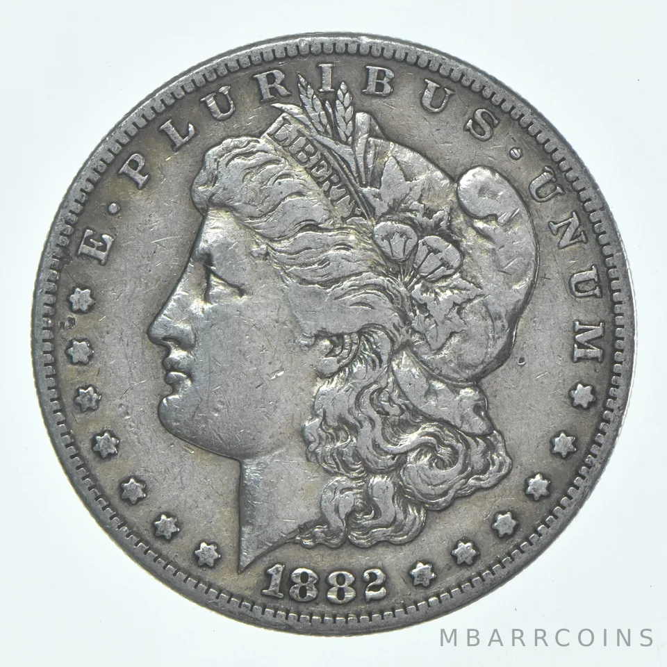 VF 1882-S Morgan Silver Dollar (1 coin)