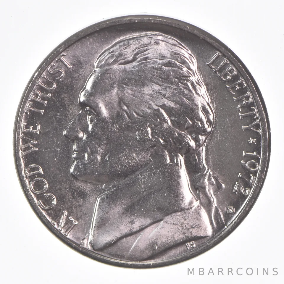 1972-D Jefferson Nickel Unc