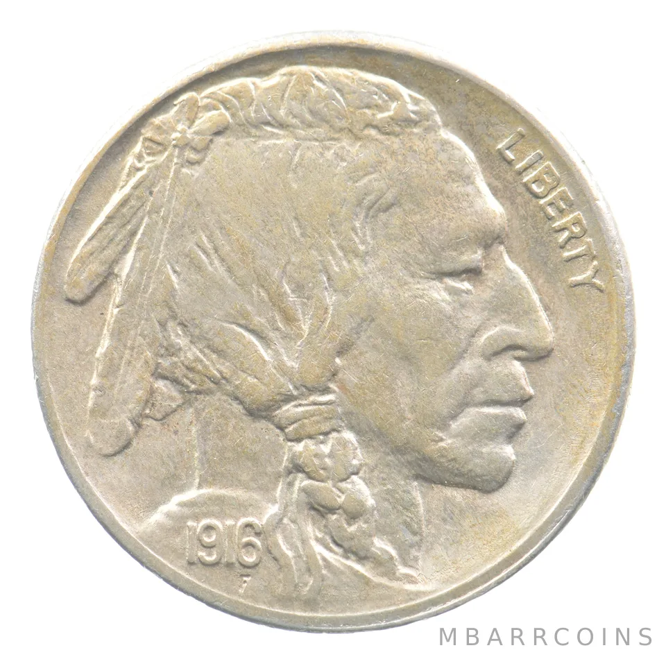 1916-S Indian Head Buffalo Nickel *1828