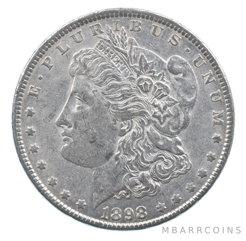 Better 1898 Morgan Silver Dollar - 90% US Coin - Nice Coin *630
